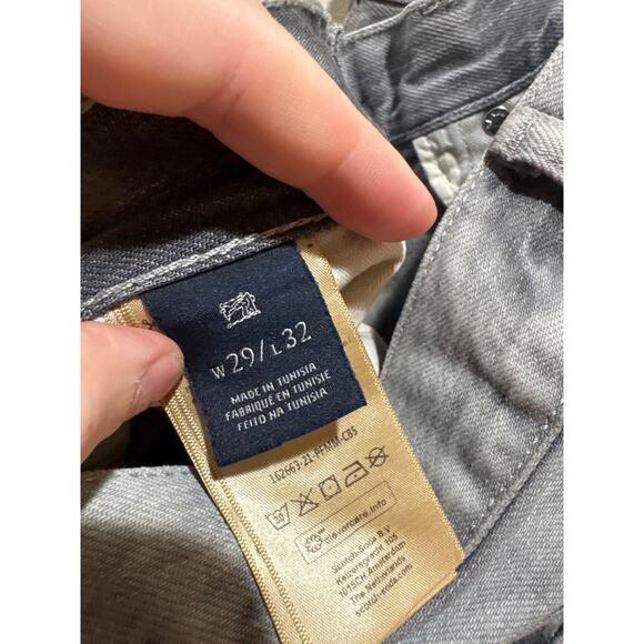 scotch & soda Essential DEAN LOOSE TAPERED JEANS GREY ROAD mens 29x32 - Picture 6 of 7